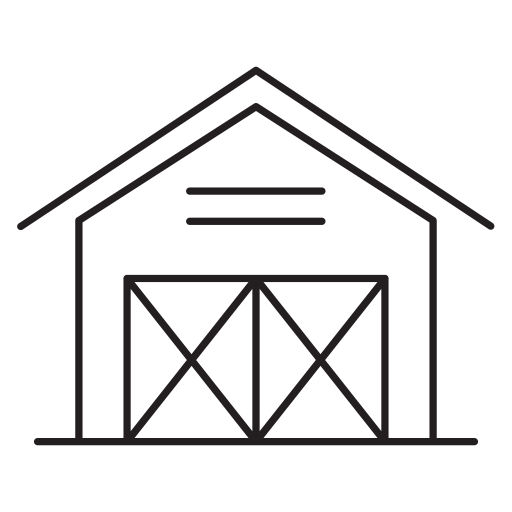 Barn, storage, agriculture, storeroom, warehouse icon