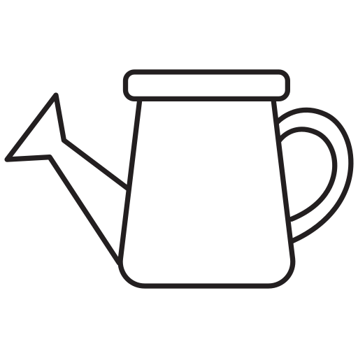 Agriculture, watering, plant, gardening, watering pot icon