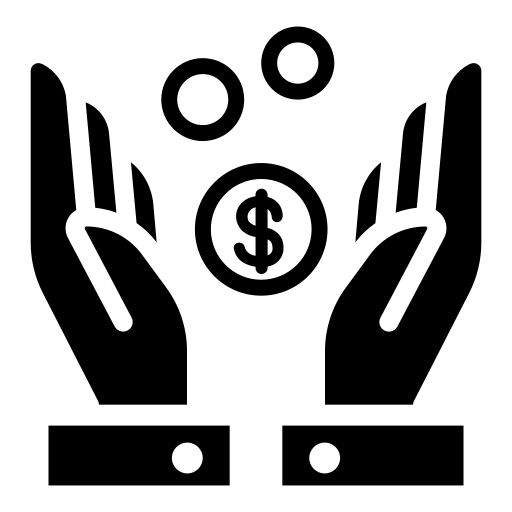 Financial, investment, fee, cost, tax icon