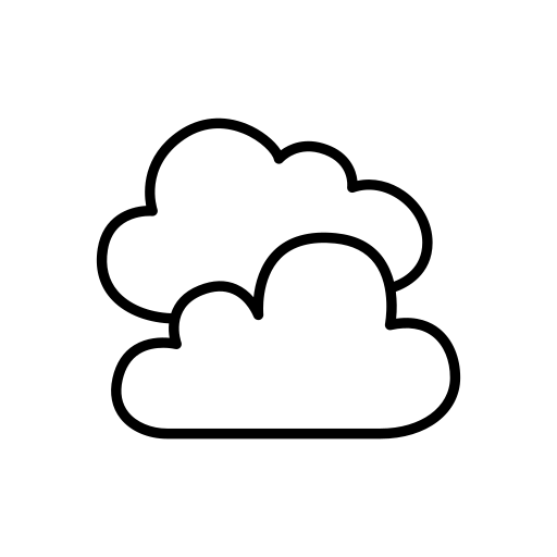 Cloud, sky, climate, storm, heaven icon