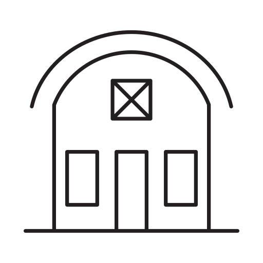 Barn, storage, agriculture, storeroom, warehouse icon