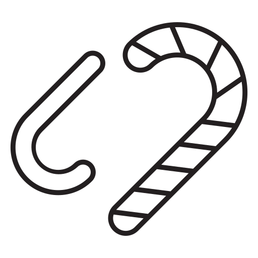 Christmas, candy, celebration, candy cane, sweet icon