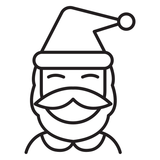 Christmas, santa claus, celebration, gifts, party icon