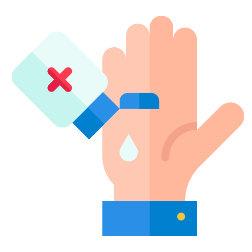 Clean, hand hygiene, hand sanitizer, handwashing, virus icon