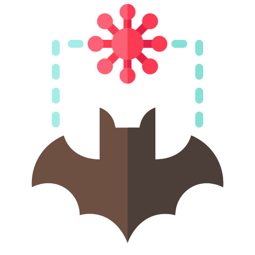 Animal, bat, carrier, covid-19, infect, virus, corona icon