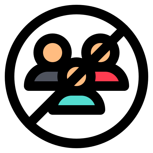 Coronavirus, crowd, gather, group, corona, corona virus icon