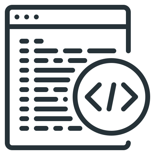 Code, coding, page, programming, web, web page icon