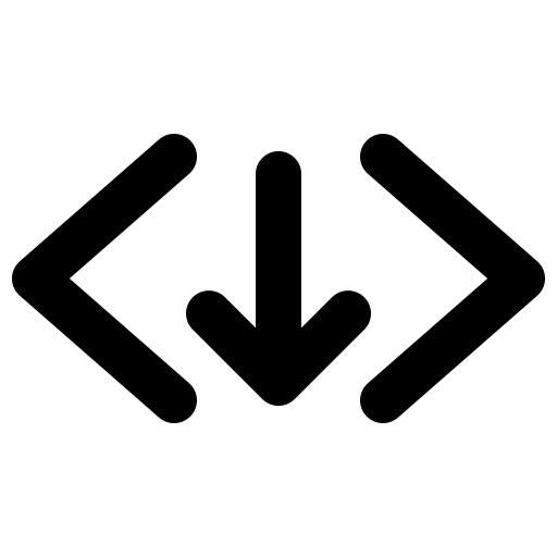 Code, download icon