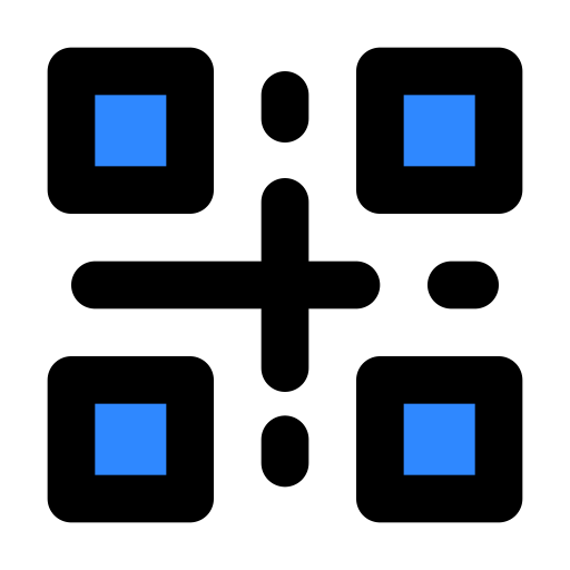 Pay, code, one icon