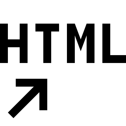 Html, reference icon