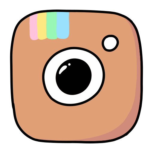 Internet, social media, communication, instagram icon