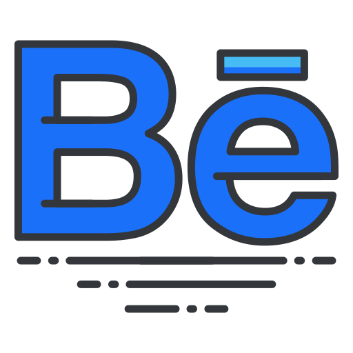 Behance, internet, network, online, social media, communication icon