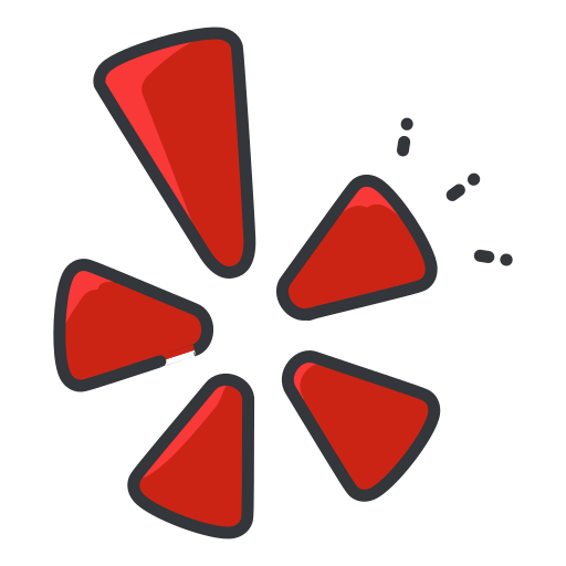 Communication, network, yelp, social media, connection, interaction icon