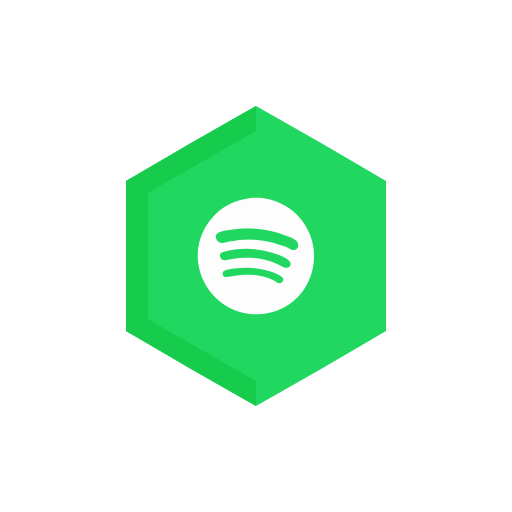 Chatting, communication, logo, media, phone, social, spotify icon