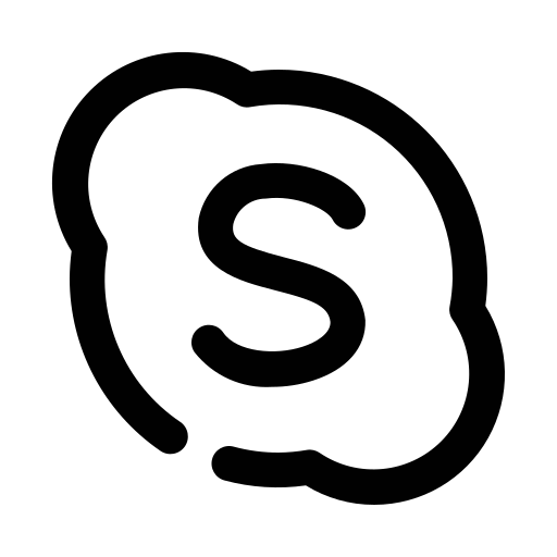 Communication, message, skype, social media, video call icon