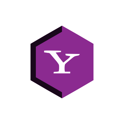 Chatting, communication, logo, media, phone, social, yahoo icon