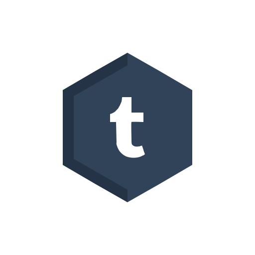 Chatting, communication, logo, media, phone, social, tumblr icon