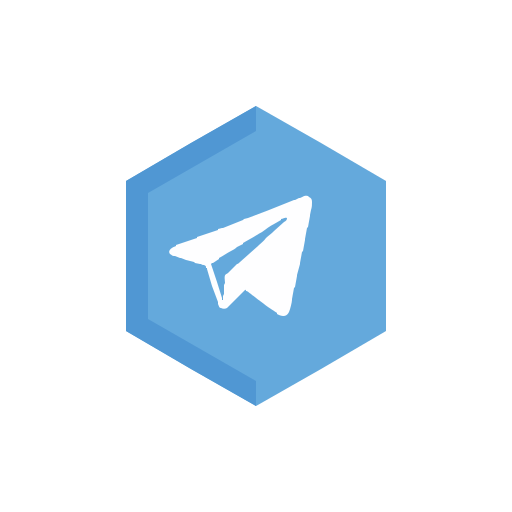 Chatting, communication, logo, media, phone, social, telegram icon