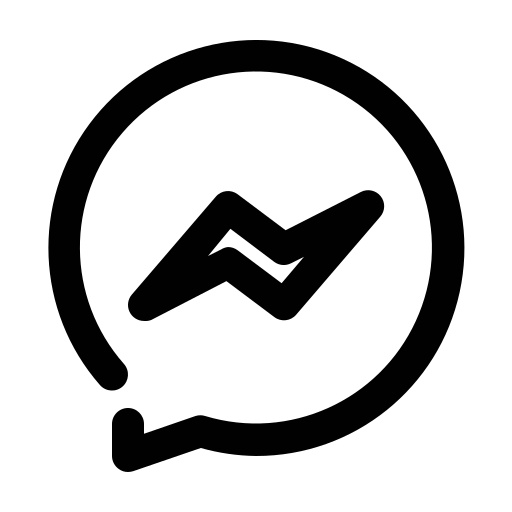 Communication, message, messenger, network, social media icon