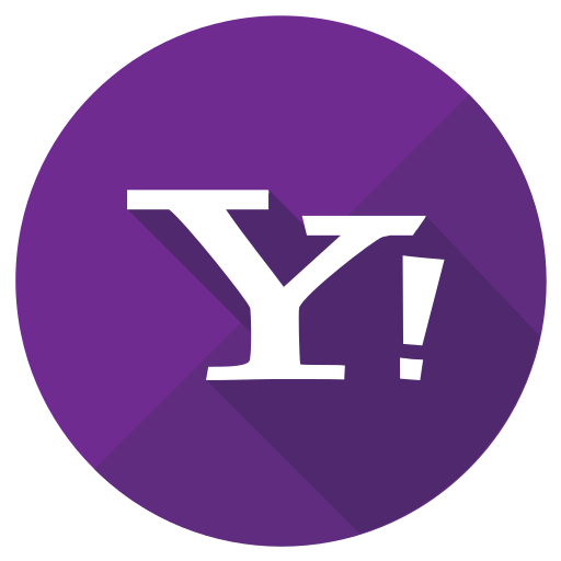 Communication, interaction, media, network, social, yahoo icon