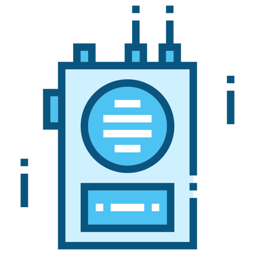 Radio, signal, wireless, connection, antenna, communication icon