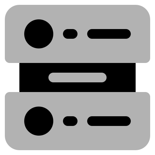 Server, communication, connection, network, cloud icon