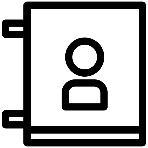 Contact, phone, communication, telephone, call, hotline icon