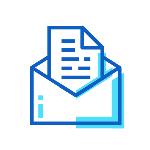 Folding, message icon