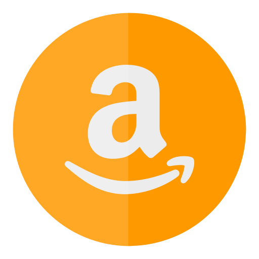 Amazon, buy, circle, sell, shop icon