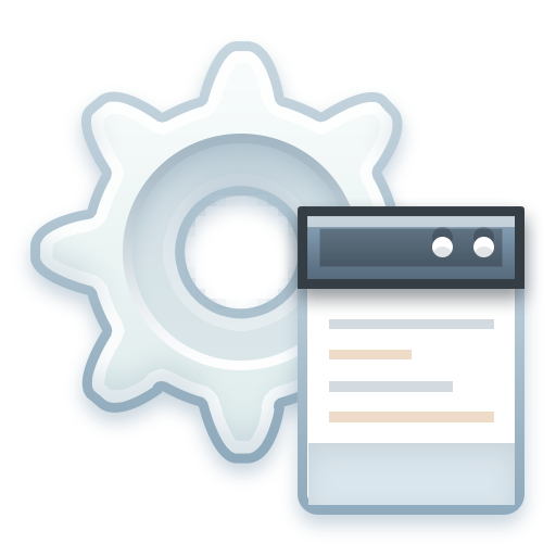 Config, cog, options, preferences, gear, settings icon