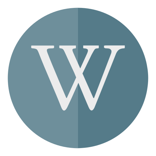 Circle, media, wikipedia icon