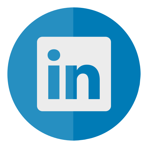 Circle, in, linked, linkedin, media, social icon