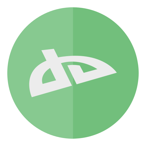 Circle, deviantart, media, social icon