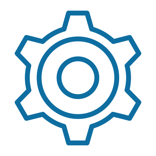 Part, setting, configuration, gear, options, preferences, seo icon