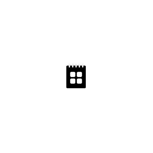 Agenda, calendar, date, event icon