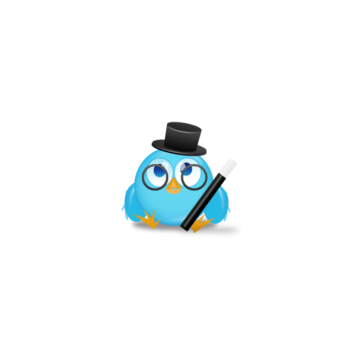 Bird, magician icon