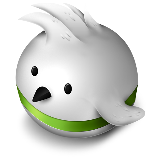 Bird, green icon