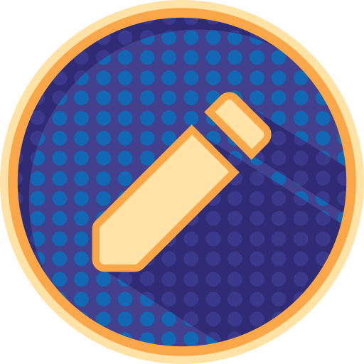 Badges, communication, dotted, interface, internet, things, ui icon