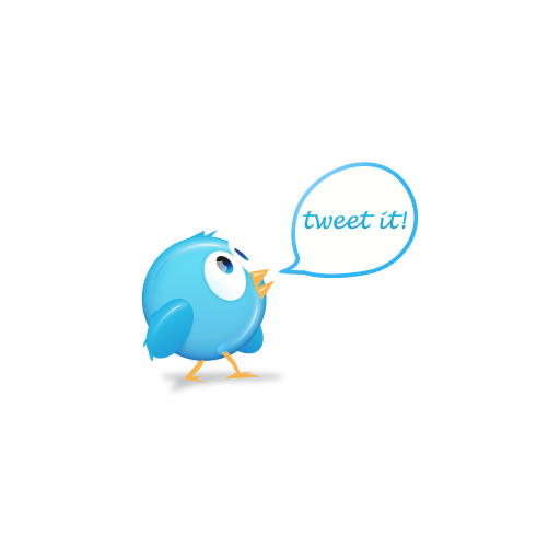 10, bird, twitter icon