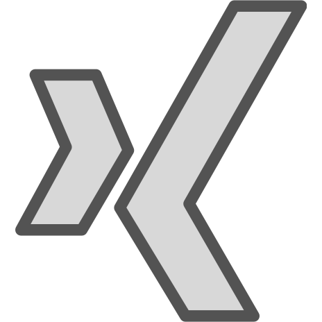 Brand, logo, network, social, xing icon