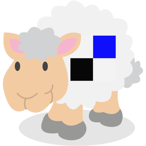 Sheep, social network, delicious icon