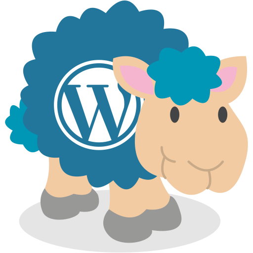 Sheep, wordpress, social network icon