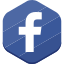 Social Network - Hexagonal icon 64x64