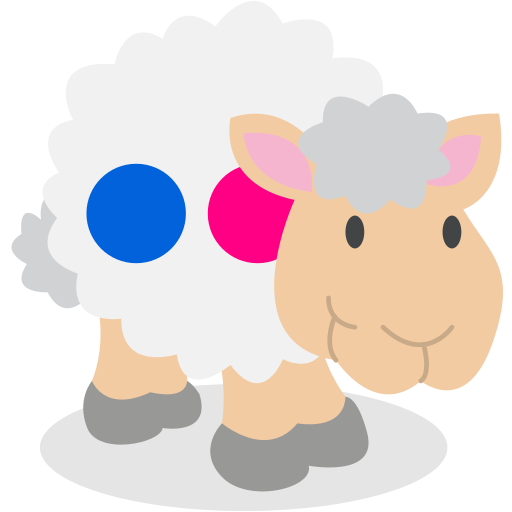 Sheep, flickr, social network icon