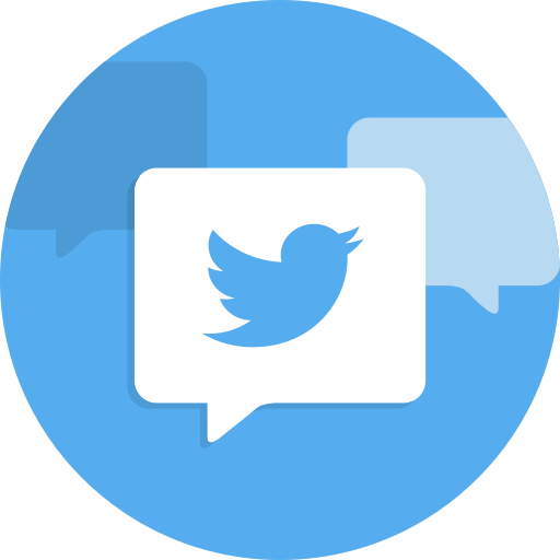 Twit, twitter, social network icon