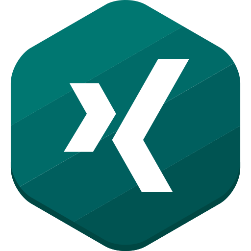 Xing, social network icon