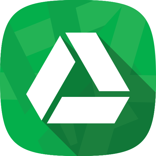 Files, google drive, social network icon