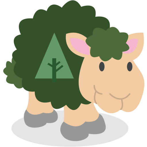 Sheep, social network, forrst icon