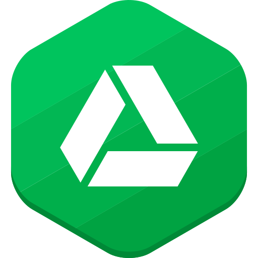 Google drive, social network icon