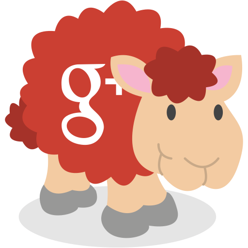 Sheep, gplus, google plus, social network icon